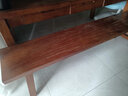 铁皇帝客厅实木大书桌带抽屉办公桌家用电脑桌多人写字学习桌长条会议桌 豪华版:六抽屉180*80*75cm 实拍图