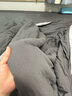 网易严选【新疆棉】天竺棉针织四件套 纯棉床上用品床单床笠被套床上用品 【AB面纯色】雾月灰 1.5m床 床笠款 （被套200*230cm） 实拍图