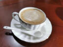 錦鳯锦凤骨瓷咖啡杯碟景德镇欧式简约咖啡套具矮 咖啡杯一杯一碟1勺 金边南瓜杯碟套装 实拍图