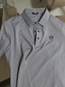 PGM 新品 高尔夫服装 男士长袖t恤 秋冬季翻领POLO衫 golf男装上衣 YF480-灰色 XL 实拍图
