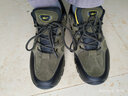 回力男鞋新款休闲鞋男高帮秋季登山鞋防水防滑健步鞋耐磨户外鞋子男 灰黑色【高帮鞋335】 40 实拍图