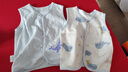 舒贝怡2件装婴儿衣服宝宝马甲秋冬马夹纯棉男女童背心坎肩上衣 蓝色73 实拍图