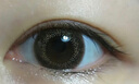 Envie美瞳日抛隐形眼镜棕色 小直径近视彩色10片 橄榄棕 500度 实拍图