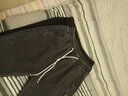 戈凡尔夏季薄款男士牛仔裤宽松微弹潮流运动九分裤休闲哈伦工装裤束脚裤 YD-901黑色+黑色 L【(30-31码)体重110-125斤】 实拍图
