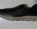 斯凯奇（Skechers）男鞋休闲商务鞋夏厚底一脚蹬板鞋舒适乐福鞋豆豆鞋77157 实拍图