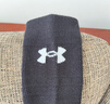 安德玛（Under Armour）篮球袜 运动袜子男女 跑步羽毛球袜吸汗防臭中筒棉袜黑色XL码 实拍图
