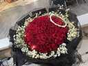 梦馨鲜花鲜花速递99朵红玫瑰花束玫瑰生日求婚礼物全国同城配送 99朵红玫瑰花束【主图热卖】 实拍图