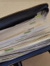 康百风琴包学生大容量多层分类资料袋收纳手提帆布防水试卷文件包试卷收纳袋文件收纳袋 蓝色6116 晒单实拍图