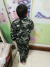 兵童勇士春秋新款女童男童迷彩服套装儿童军训服休闲运动装中大童学生外套 丛林迷彩配五角星帽 100码适合105CM身高 实拍图