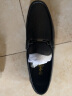 金利来（goldlion）男鞋商务休闲鞋舒适轻质透气时尚皮鞋59683019201A-黑-42码 实拍图