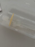 哈咔（haakaa）宝宝训练牙刷硅胶软毛0-1-2-3岁婴儿幼儿口腔清洁360度儿童乳牙刷 360°训练牙刷透明色+指套牙刷 实拍图