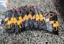 得力(deli)175mm中号不锈钢剪刀 家用办公美工剪子 黑色6027 实拍图