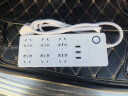 艾联涂鸦智能插排手机wifi远程开关定时鱼缸水族箱接线板插座电量统计 USB 白色1.5米六位智能插排 实拍图