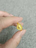 周六福足金999爱心黄金戒指女生日礼物计价AA010848 活口13号 约3.22g 实拍图