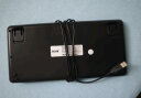 航世（BOW）K-610U 有线键盘  复古圆帽键盘 家用办公笔记本台式便携USB小键盘 黑色 实拍图