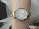 EMPORIO ARMANI手表女满天星钢带石英镶钻女士腕表生日礼物送女友AR11446 实拍图