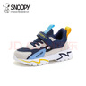 史努比（SNOOPY）童鞋儿童运动鞋秋冬款男童减震女童宝宝休闲透气耐磨跑步鞋 069网布深蓝米（春秋款） 27 码适合脚长15.6-16.1cm 实拍图