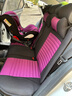 车鞍 汽车座套仿亚麻布艺四季通用汽车坐垫全包卡通公仔可爱萌座垫 A15魅力紫-豪华版-头靠分体 五座通用款式-下单留言车型 实拍图