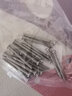 宝德丰304不锈钢电工开关插座螺丝钉面板螺丝圆头螺丝/沉头螺钉加长螺钉 304材质 【圆头】4公分cm 20只 实拍图