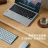 林氏家居双层可活动带轮电脑桌子家用学生学习书桌椅套装卧室小户型BG034 原木色|0.8m带轮电脑桌 实拍图
