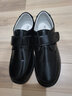 唯景男童皮鞋黑色真皮英伦风白单鞋学生表演出鞋儿童软底小男孩春秋款 黑色 41码 内长26cm 实拍图