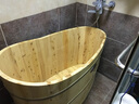 柏一 泡澡桶洗澡洗浴木桶浴桶成人木质大人沐浴桶香柏木实木小户型 清漆款*无盖* 2.3cm 厚度 1.1米长*58厘米宽*75厘米高 实拍图