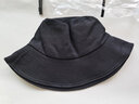 SOMUBAY黑色渔夫帽女春夏四季秋冬小清新百搭防晒遮阳帽子出游太阳帽子潮 黑色 （主卖） 均码 实拍图