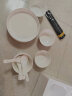 浩雅22头景德镇陶瓷餐具碗碟套装碗盘勺筷组合釉下彩 雅玉白瓷 实拍图