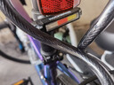 洛克兄弟（ROCKBROS）新款山地自行车骑行尾灯USB充电警示灯夜骑尾灯装备 WR01A 蓝红白三色交替 实拍图