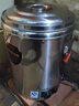 厨仕博电热蒸煮桶开水桶商用 三层防烫不锈钢烧水保温桶大容量加热汤煮茶水月子凉茶桶电烧水桶 30L无龙头(标配版)【全304钢底】 实拍图