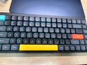 NuPhyAir75 V2矮轴机械键盘 mac无线蓝牙超薄三模静音有线办公客制化键盘 轻薄便携游戏 玄武岩黑 佳达隆2.0矮轴 - 青轴 实拍图