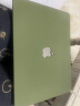 乐丽Macbook苹果笔记本保护壳M3芯片电脑16流沙质感M2款Pro13英寸Air15外套13.6磨砂14硬壳13.3商务 军绿色（配键盘膜） M2芯片Air13(型号A2681) 晒单实拍图