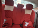 布兰特 布艺汽车坐垫全包四季通用座垫座套卡通刺绣座椅套五座全车套 考拉-慕斯红-卡通版 实拍图