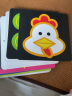 早教卡片 婴幼儿视觉激发早教卡：彩色卡1、2（套装共2盒）适用于3-18个月 海润阳光 实拍图