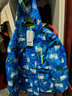 牧途雪（MUTUSNOW） 儿童滑雪服套装防水加厚保暖零下-20度户外滑雪衣裤 MT儿童套装 儿童蓝雪球+儿童宝蓝裤 XL 【16码】 实拍图