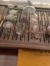 金灶（KAMJOVE）鸡翅木实木全自动上水茶盘木雕茶台茶海茶具套装整套茶盘 R-350A 单木雕茶盘（不含电茶炉） 实拍图