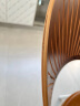 泡沫小敏北欧餐椅家用ins网红复古椅子创意简约贝壳椅太阳椅休闲椅vintage 樱桃木色-木面 晒单实拍图