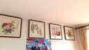 迅典国画柿子手绘客厅装饰画事事如意中式玄关挂画沙发背景墙餐厅字画 福寿图 65*65厘米带框 实拍图