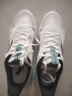 安踏氢跑GZ|男鞋运动鞋跑步鞋男士秋冬季皮面防泼水新款超轻跑鞋 【主推-网面】白/雾灰蓝5501-6 40.5 (男7.5) 实拍图