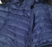 鸭鸭（YAYA）反季冬装羽绒马甲男女轻薄款修身短款保暖运动休闲冬季外套KXM 藏青色 M （男女款） 实拍图