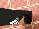 阿迪达斯（adidas）男裤长裤 25冬新款跑步训练裤休闲时尚裤透气舒适针织棉质运动裤 经典黑/时尚三条纹/热销款 L 【175-180cm/150-160斤】 实拍图