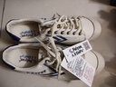 大孚飞跃米色运动帆布鞋男低帮日系复古板鞋韩版透气田径学生休闲女鞋939 米蓝939 39 实拍图
