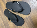 李宁拖鞋男女人字拖鞋凉拖夹脚沙滩鞋游泳洗澡防滑耐磨户外运动拖鞋 800-1黑色 43 实拍图