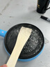梵育煎蛋器平底煎蛋锅宿舍迷你不粘煎鸡蛋神器小锅煮鸡蛋早餐机荷包蛋 蓝色黑盘单锅（无盖）带小木铲 实拍图
