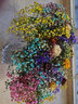 爱满（AIMAN）云南直发干花花束真花家居摆设装饰小清新客厅办公室摆件风干花束 多姿七彩+6菊花 满天星 不带花瓶 实拍图