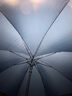 C'mon高尔夫伞超大男士商务雨伞大号防风半自动伞直杆弯柄伞 黑色 实拍图