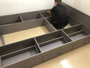 依格莎（YIGESHA）床 主卧气压高箱储物双人床北欧榻榻米带抽屉收纳床卧室婚床 储物床 1500*2000 实拍图