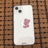 魔杰乐（MOJIELE） 卡通可爱创意小熊适用于iPhone手机壳苹果手机保护套情侣款防摔硅胶软壳 抱苹果小熊-透明壳 iPhone13 实拍图