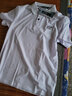 JEEP短袖t恤男polo领2025夏季新款商务休闲宽松半袖棉质刺绣打底T恤衫 白色 M 实拍图