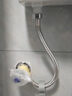 九牧（JOMOO）软管冷热水管不锈钢编织软管马桶热水器水龙头冷热通用进水管 不锈钢编织管-30CM 实拍图